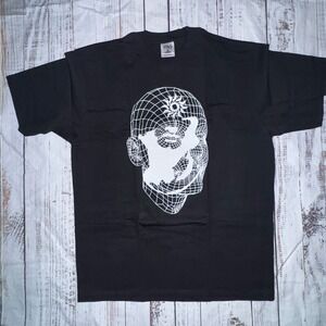 Shaka Wear Men's Heavyweight T-Shirt – Black Crewneck Short Sleeve Tee